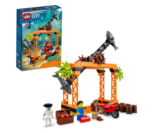LEGO City 60342 Wyzwanie kaskaderskie: atak rekina - 1042825 - zdjęcie 9